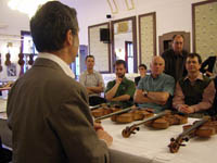Přednáška Christophe Landona o skvostech itaského houslařství